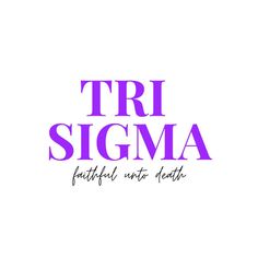 the logo for tri sigma, a boutique that sells luxury jewelry and watches