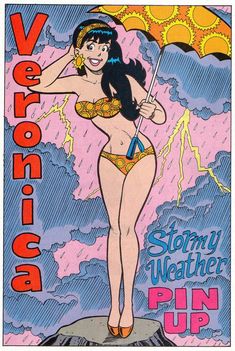 Betty And Veronica Pinup, Archie Veronica, Archie Comics Veronica, Archie Betty And Veronica, Pinup Drawing, Retro Comic Art, Archie Comics Characters, Betty Veronica