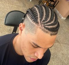 High Top Braids Men, Cornrows For Men, Mixed Kids Hairstyles, Cornrow Braids Men, Braids With Fade, Braid Styles For Men, Boy Braids Hairstyles, Cornrow Hairstyles For Men, Gents Hair Style