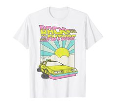 PRICES MAY VARY. Officially Licensed Back To The Future Apparel 19NVBF00016A-001 Lightweight, Classic fit, Double-needle sleeve and bottom hem Back To The Future Doc, Back To The Future Delorean, Doc Brown, Michael J Fox, J Fox, Cartoon T Shirt, Michael J, Cartoon T Shirts, To The Future