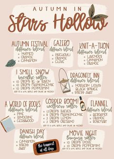 Unique Diffuser Blends, Autumn Diffuser Blends, Scent Recipes, Crunchy Life, Essential Oils Young Living, Eo Blends, Fall Essential Oils, Fall Diffuser Blends