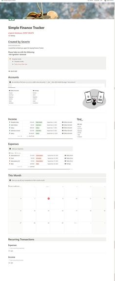 This Free notion template is the best way to track your finances, income and expenses. Manage multiple accounts with this Simple Finance Tracker with utter ease. This can be your new notion template idea and work well as a budget Planning template. Download for free now. Budget Planner Notion, Finance Tracker Notion, Personal Budget Planner, Budget Spreadsheet Template, Budget Template Free, Budget Expenses, Budget Planner Template