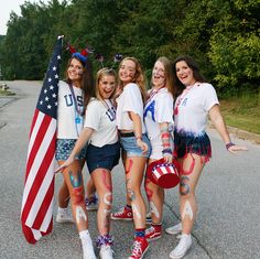 USA night high school football game theme School Football Game, Best Group Halloween Costumes, Ty Dye, High School Football Games, Homecoming Week, Football Usa