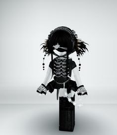 Dark Roblox Avatar, Creepy Cute Outfits, Goth Roblox Avatars, Emo Roblox Outfits, Roblox Ava, Outfits Roblox, Roblox Shirt