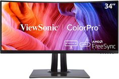 an image of a computer monitor with the words viewsonic and colorpro on it