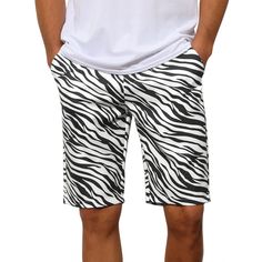 96% Polyester, 4% Spandex Animal Printed Casual Style Regular Fit Slant Pockets Flat Front Imported Machine Wash Cold With Like Colors Model Size : Wear In Size 32 (Height:6'2", Chest: 37 Inches, Waist: 31 7/8 Inches, Hip: 40 1/8 Inches, Weight: 177 Lbs). The Casual Leopard Printed Dress Shorts Is Classic, Stylish And Personalized. Match Well With Shirts, Plain Tees, Jacket, Polo Shirts And Shoes To Make A Charming Casual Look. Zebra Print Shorts, Halloween Summer, Chubbies Shorts, Shirts Plain, Summer Golf, Fit Summer, Party Pants, Polo Ralph Lauren Shorts, Dress Shorts