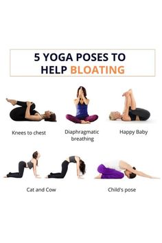 Feeling bloated? Try these 5 yoga poses to relieve discomfort and promote digestion. Incorporating these gentle stretches into your daily routine can help reduce bloating and improve your overall wellness. Perfect for any skill level, these poses focus on boosting your digestive health and enhancing relaxation. Discover the power of yoga for a healthier, happier you! #HealthWellnessYoga #YogaForBloating #DigestiveHealth #WellnessJourney #YogaPoses #MindfulLiving #HealthyLifestyle #BloatReliefYoga Exercise For Bloated Stomach, Yoga For Gas, Yoga Poses For 2, Relieve Gas, Gas Relief, Bloated Stomach, Wellness Yoga