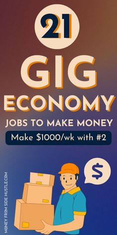 gig economy jobs Side Hustles To Make Money, Hustles To Make Money, Freelance Tips, Gig Economy, Apps That Pay, Jobs From Home, Freelance Jobs, Freelance Writing Jobs