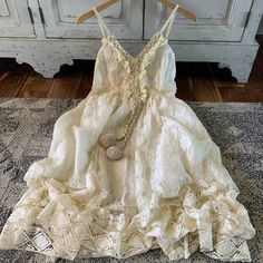 #ad Find ideas�and inspiration for S New Boho Cream Lace Midi Festival Summer Dress Vtg 70s Ins Womens Size SMALL, Summer Clothing Cottagecore Dresses For Summer Parties, Cottagecore Summer Party Dresses, Vintage Lace Mini Dress With Ruffles, Bohemian Lace Mini Dress For Garden Party, Vintage Cream Mini Dress With Ruffles, Vintage Mini Dress With Lace Trim, White Vintage Mini Dress For Summer, White Summer Vintage Mini Dress, Vintage Mini Length Lace Dresses