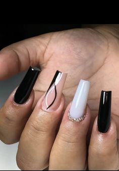 Best Friend Nails Ideas, Acrylic Nail Designs Coffin, Brown Acrylic Nails, Gold Acrylic Nails, Expecting Parents, Glow Nails, Mixed Feelings, Acrylic Nails Coffin Short, Stiletto Nails