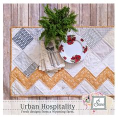 the cover of urban hospitally fresh designs from a wooding farm by susan smith