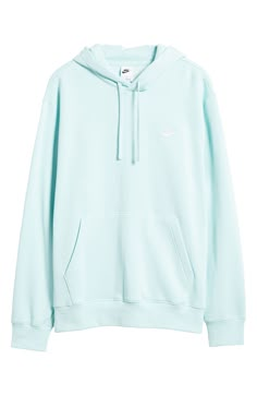 Nike Cotton Sweats For Spring, Nike Urban Hoodie With Kangaroo Pocket, Sporty Spring Sweats With Double-lined Hood, Sporty Double-lined Hood Sweats For Spring, Nike Cotton Hoodie Sweats, Nike Fleece Sweats For Spring, Nike Solid Color Hoodie With Drawstring, Nike Cotton Sweatshirt With Kangaroo Pocket, Nike Sporty Cotton Hoodie