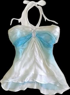 Crazy Videos, Summer Outfits Y2k, Mermaid Top, Y2k Summer Outfits, Dr Closet, Mermaid Outfit, Plus Size Summer Outfits, White Halter Top