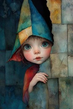 Whimsical Art Paintings, Eclectic Art, Fairytale Art, Moon Art, Beautiful Fantasy Art, Whimsical Art, Art Abstrait, Cute Illustration, Cute Cartoon Wallpapers