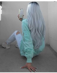 Pastel Hair, Brown To Blonde, Dye My Hair, Hair Inspiration Color, Hair Envy, Synthetic Wig, Dream Hair