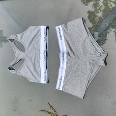 Ck Bralette Ck Boyshort Underwear Nwot White Waistband Calvin Klein Underwire For Women, Calvin Klein Sets, Calvin Klein Underwire, Calvin Klein Outfits, Calvin Klein Shorts, Women's Sports, Calvin Klein Woman, Womens Calvin Klein, Sports Women