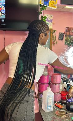 Feedin Braids, Cornrows Braids For Black Women, Braided Hairstyles For Black Women Cornrows, Big Box Braids Hairstyles, Feed In Braids Hairstyles, Box Braids Hairstyles For Black Women, Braids Hairstyles Pictures, Braided Cornrow Hairstyles