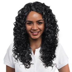 Ready to wear right out of the box! Self-styled in minutes, step into the popular hair trend with this 5mm Lace Front Parting Wig. The wig is a long length, kinky, curly lace parting wig. The synthetic hair wig is cut, styled and ready- to wear. Personalize the style anyway you want. Feature 1) Soft And Bouncy 2) Very natural hairline and Fashion Looking. Care Guide: 1. Holding the wig by the part area, use a wide-tooth comb to gently comb the hair to remove any tangling. When combing the hair, Lace Front Curly, Party Wig, Popular Hair, Wig Stand, Hair Trend, Hair Replacement, Head Hair, Lace Hair, Long Straight Hair