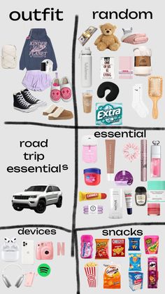 the different types of items that are on display in this graphic diagram, which shows what they