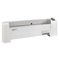 a white heater sitting on top of a wall