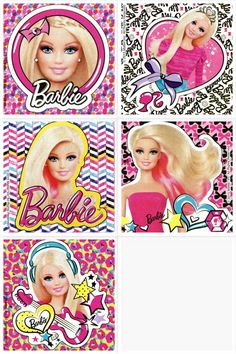 "✿ ITEM ✿  NO personalisation can be added, as they are licensed and pre-printed.  Barbie Stickers x 5  (You get 5 stickers, total, per order. If you require 10, for example, order 2 sets) Each sticker is 6cm x 6cm square You get one of each sticker pictured.  ✿ DIMENSIONS (Approximate) ✿  6cm = approx 2.5\" Please check your ITEM description above, and apply the following descriptions to your chosen item If you ordered STICKERS (Sheets) Sticker Sheet = 1 sticker, on a sticker sheet, at 6cm by 6 Barbie Stickers, Reward Charts, Reward Chart, Envelope Seals, Barbie Friends, For Your Party, Birthday Party Favors, Picture Display, Seals