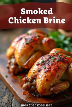 ry this easy, 3-ingredient brine recipe to bring out the best flavors in smoked chicken! Perfect for adding a smoky depth to your chicken dishes. #SmokedChicken #BrineRecipe #FlavorfulChicken #SmokyFlavors #EasyRecipe #BBQTips #meatrecipesnet Smoked Chicken Brine, Chicken Injection Recipes, Chicken Brine Recipe, Pink Salmon Recipes, Chicken Brine, Bbq Hacks, Brine Recipe, Meat Seasoning