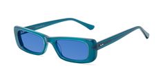 Unisex teal rectangle full-rim sunglasses frames with spring hinges are available in variety of colors to match any outfit. These affordable qualified grandpa retro-vintage tinted sunglasses include free single-vision prescription blue tinted lenses with AR and 100% UV protection, a case and a cleaning cloth. Embrace the stylish finesse of an iconic era with the 1940s glasses. The classic rectangle grandpa & grandma style is reimagined with a skinny twist giving them both a lustrous finish and s 1940s Glasses, Teal Sunglasses, Halloween Duo, Halloween Duos, Grandma Style, Grandma Fashion, Tinted Sunglasses, Vintage Cat, Dark Teal