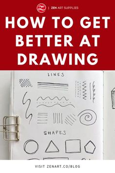 Many people will see an artist’s drawings and think, “How do you get so good at that?” Well, we’re here to spill the secrets. But there’s a catch.To get better at drawing, you need to put the work in—every day if you must. Think of your artist as an athlete. To play and win the game, you need practice, exercise, and a creative regimen. Improve your drawing skills and visit ZenART to check out our secret tricks to creating great drawings every time! Basic Drawing Skills Art Lessons, Getting Better At Drawing, Sketching Basics For Beginners, How To Improve Sketching Skills, Art Skills Ideas, How To Become Good At Drawing, How To Draw Everything, How To Draw Basics, Practice Drawing Exercises Step By Step