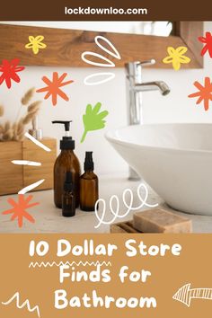 10 Dollar Store Finds to Elevate Your Bathroom on a Budget Static Pin. 10 Dollar Store, Dollar Store Finds, Bathroom On A Budget, 10 Dollar, Budget Bathroom, Fresh Look, The Bank, Dollar Stores, On A Budget