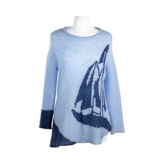 Brand :Wooden Ships Size : Xs Material : (12% Mohair, 12% Wool, 76% Acrylic) Condition : Like - New Condition Description: This Item Is In Excellent Condition. You Might Mistake It For Brand New! Color : Blue Meausurements (In Inches) : Chest : 22.5 Sleeve : 26 Length : 29.5 Sku : 152614338 Wooden Ship, New Color, Scoop Neck, Color Blue, Sweaters For Women, Like New, Product Description, Blue Color, Ships