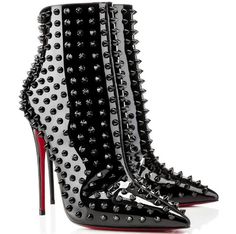 These are doing the most hunty! Black Louboutin Heels, Red Shoes Outfit, Louboutin Boots, Brian Atwood Heels, Christian Louboutin Boots, Louboutin Heels, Stiletto Boots, Beautiful Boots, Fashion High Heels