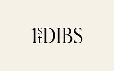 the word idbs written in black on a white background