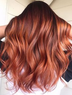 Pumpkin Spice Hair, Red Balayage Hair, Red Balayage, Hair Color For Women, Red Hair Color, Hair Color Balayage, Hair Envy