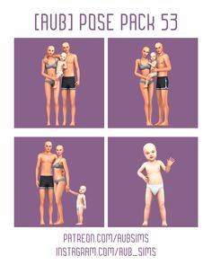 Sims 4 Group Poses Family, Sims 4 Child Poses, Sims 4 Traits