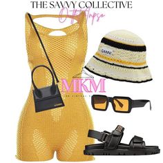 Bucket Hats For Women, Jamaica Outfits, Vacation Outfits Women, Cute Vacation Outfits, Miami Outfits, Beach Hats, Swimsuits Outfits, Vacay Outfits, Stylish Summer Outfits