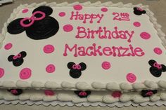 Oh Twodles Birthday Sheet Cake, Minnie Mouse Birthday Sheet Cake, Minnie Mouse 5th Birthday Party Ideas, Minnie Mouse Cupcake Cake, Mini Mouse Birthday Cake, Birthday Sheet Cake