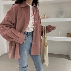 Cheap Collared Corduroy Shirt, Cheap White Kawaii Shirt, Cheap Brown Casual Shirt, Cute Cheap Pink Jeans, Cheap Casual Pink Shirt, Cheap Pink School Shirt, Cheap Pink T-shirt For Back To School, Cheap Fitted Collared T-shirt, Cheap Casual Corduroy Shirt