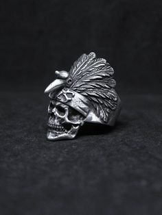 DAYAK BORNEO skull ring Lead Free Pewter Material Ship from Jakarta, Indonesia Standard shipping takes about 2 to 3 weeks delivery times Express service takes about 4 to 6 business days delivery times Thank you for visiting my gallery. Kindly chat me on conversation for any information you need 🎩🙏 Handmade Unique Metal Skull Ring, Symbolic Skull Rings Collectible, Unique Skull Ring Collectible, Adjustable Gothic Skull Ring Collectible, Adjustable Symbolic Skull Ring, Collectible Symbolic Skull Rings, Collectible Silver Skull Ring With Oxidized Finish, Vintage Nickel-free Skull Ring For Gift, Vintage Nickel-free Skull Ring Gift