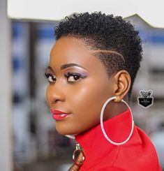 Hairstyle Ideas For Black Women, Tapered Haircut For Women, Short Hairstyle Ideas, Short Fade Haircut, Short Afro Hairstyles