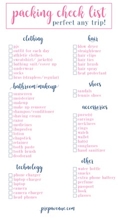 a printable checklist with the words, cleaning and other things to do on it