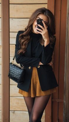 Fall Outfit Ideas For Women, Whimsical Fall, Office Wardrobe, 2024 Outfits, Outfit Ideas For Women, Autumn Wardrobe, Fall Outfit Ideas, Japanese Street, Business Style