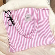 42767624143054 French Stripes, Trending Now, Pink Bag, Tote Handbags, Cute Dresses, Bags Women, Tote Bags, Tote Bag, Shoulder Bag