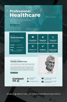 a clean and modern medical website design