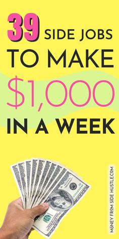 make $1000 a week fast Fun Ways To Make Money, Make 1000 A Week, Best Way To Make Money, Mobile Notary, Best Home Business, Work Remotely, Legitimate Work From Home, Earn Extra Cash, Work From Home Opportunities