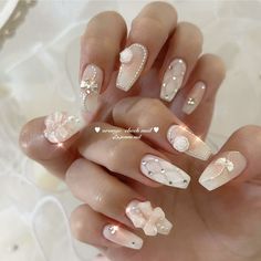 Pretty Gel Nails, Really Cute Nails, Cute Nails, Acrylic Nails, Nail Art, Art