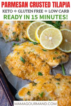 Baked Parmesan Tilapia, Tilapia Recipes Easy, Baked Tilapia Recipes, Desserts Cheesecake, Parmesan Crusted Tilapia, Tilapia Recipe, Crusted Tilapia, Indonesian Recipes, Baked Tilapia