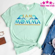 Moana Shirt, Moana Mom Shirt, Polynesian Shirt E4945 - Etsy Moana Family Shirts, Moana Birthday Shirts For Family, Moana Shirt Ideas, Moana Shirt, Moana Party, Parents Room, Moana Birthday, T Shorts, Mens T Shirts