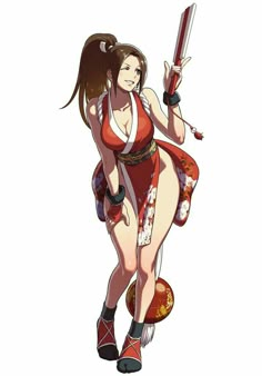 Mai King Of Fighters, Shiranui Mai, Capcom Vs Snk, Capcom Vs, Snk King Of Fighters, Sengoku Basara, The King Of Fighters, Fighter Girl, Ninja Girl