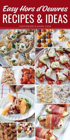 Looking for easy hors d'oeuvres for a crowd? Try these simple hors d'oeuvres recipes! Perfect for any gathering, these quick, bite-sized finger foods and canapes make entertaining a breeze. Get ready with easy appetizer ideas and tasty snack recipes your guests will love! Easy Hors D'oeuvres, New Year's Eve Appetizers, Appetizer Ideas, Easy Entertaining, Hors D'oeuvres, Best Appetizers, Shine On, Yummy Appetizers