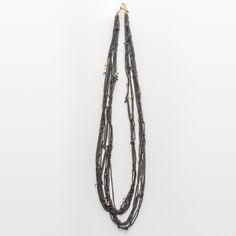 Oxidized Chains Necklace